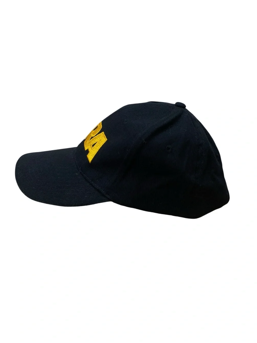 NRA National Rifle Association Embroidered Logo Black Cap with Gold Lettering